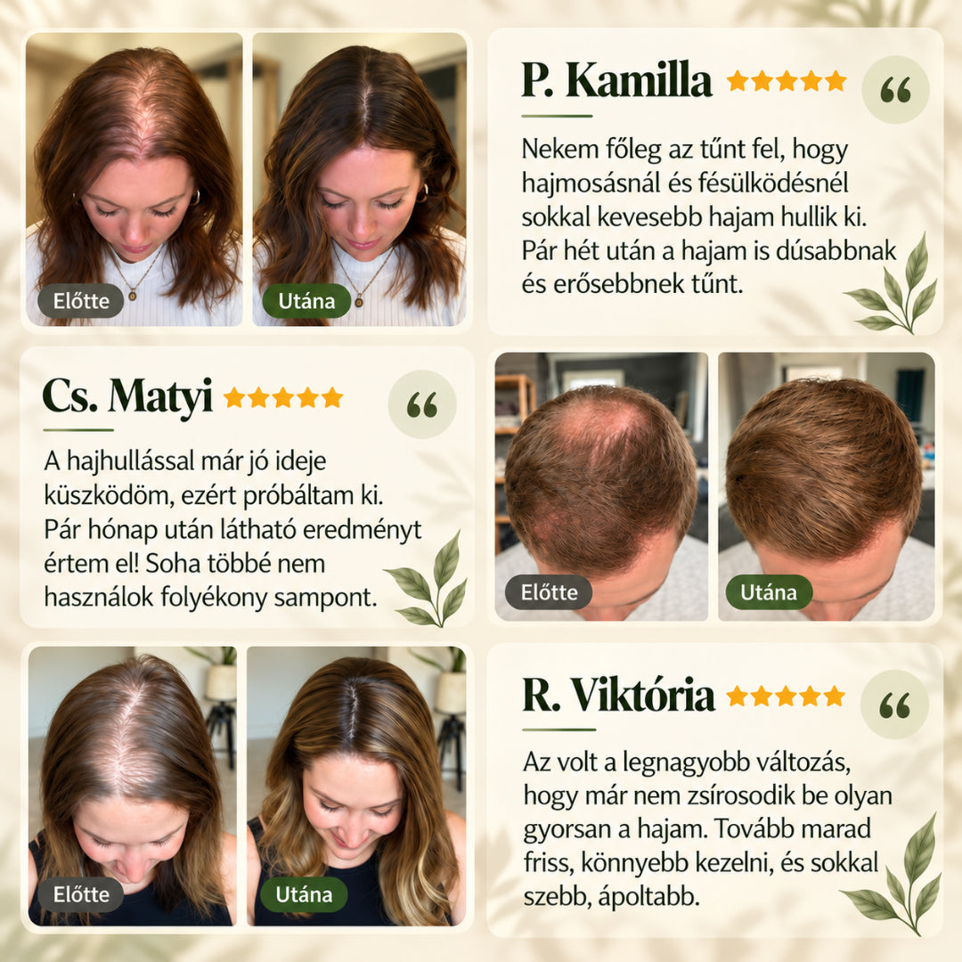 Koreai hajdúsító sampon