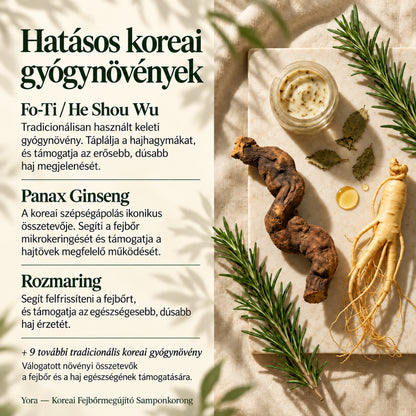 Koreai hajdúsító sampon